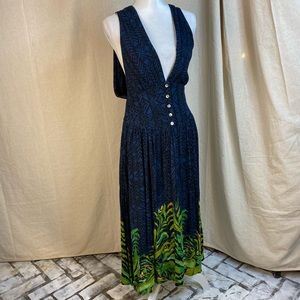 Free people drap back dress size 6